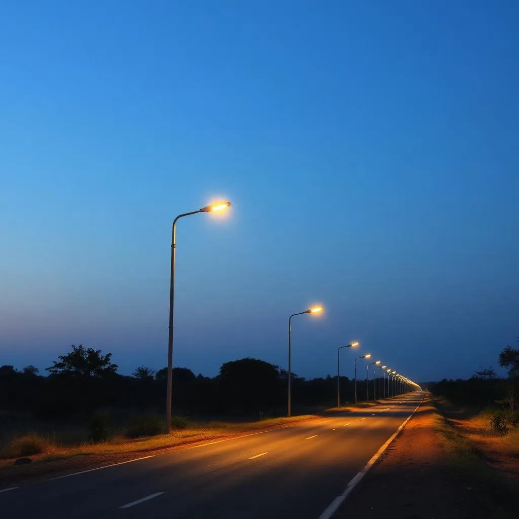 Solar street lights